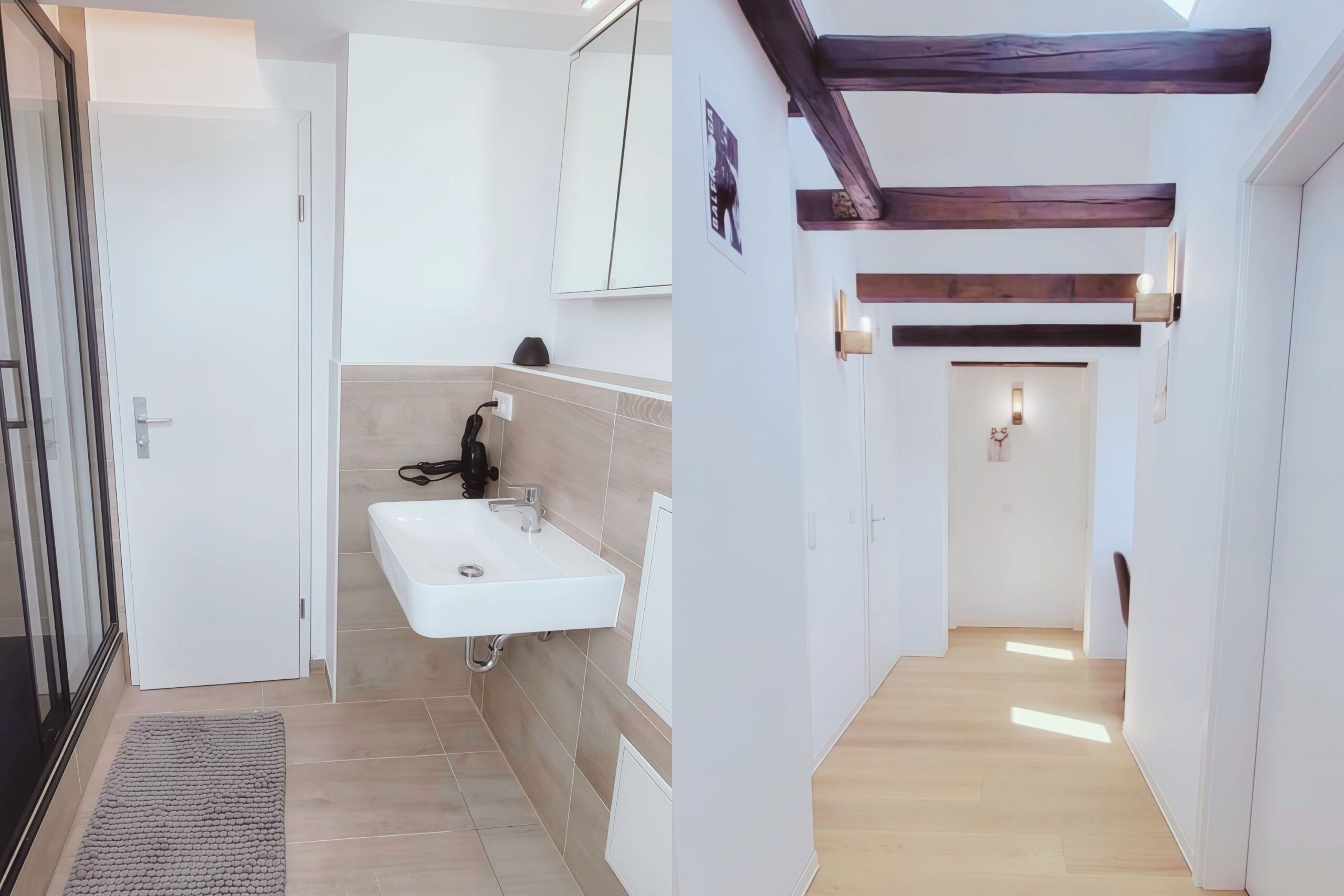 Monteurzimmer Arnstadt Flur und Küche