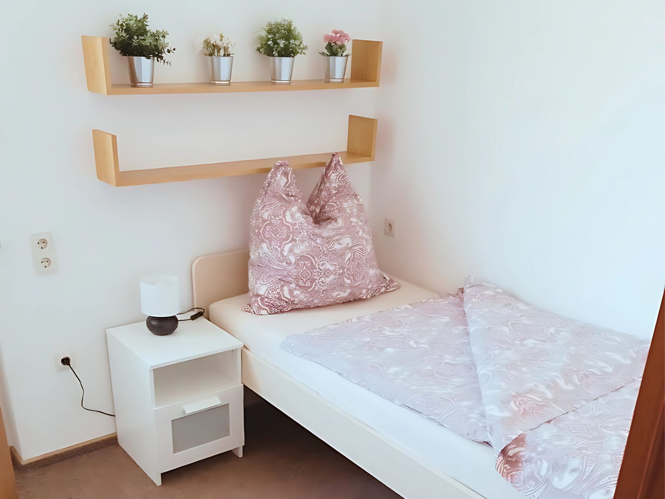 Monteurzimmer Augsburg Schlafraum