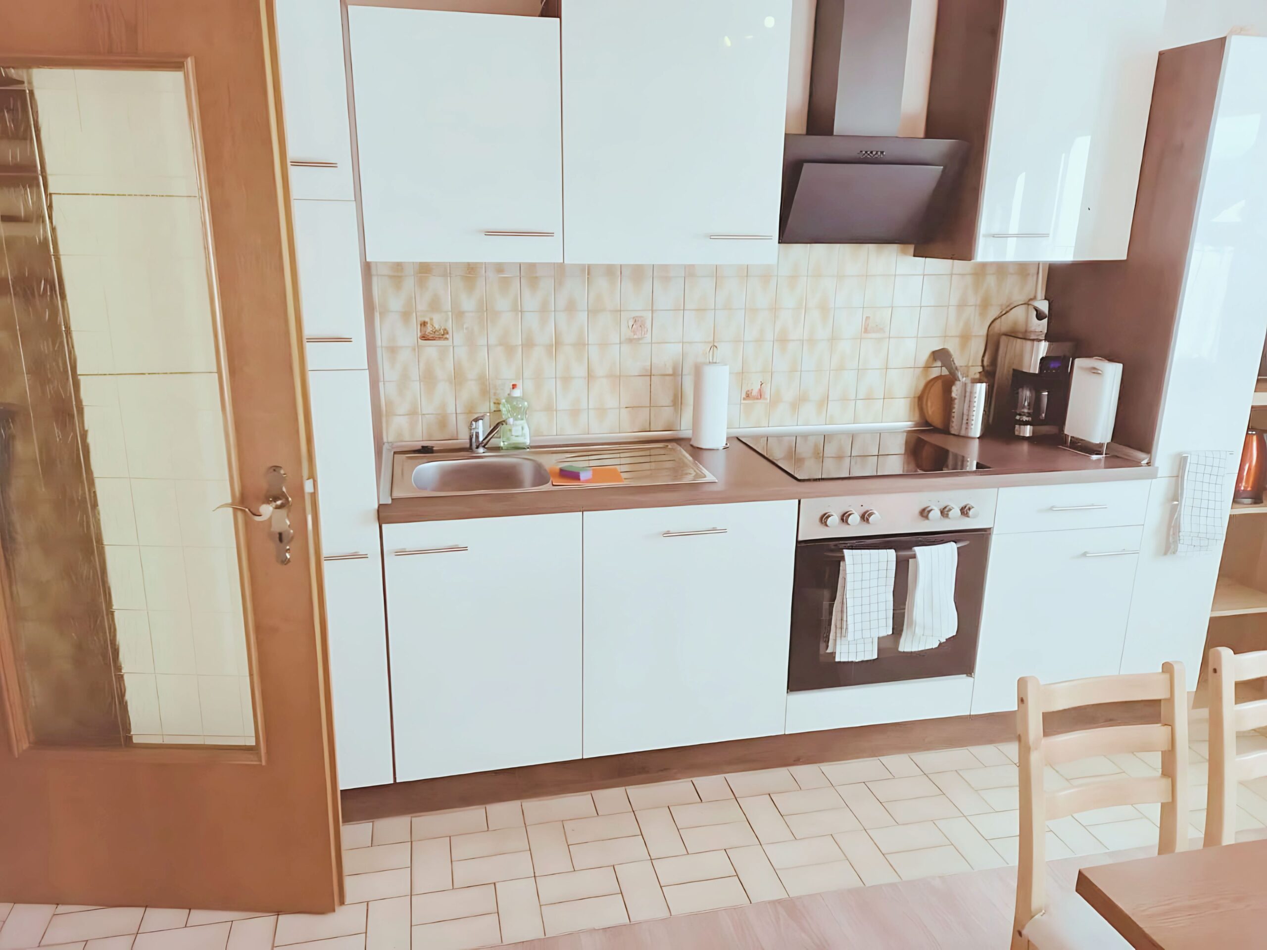 Monteurzimmer Augsburg Küche