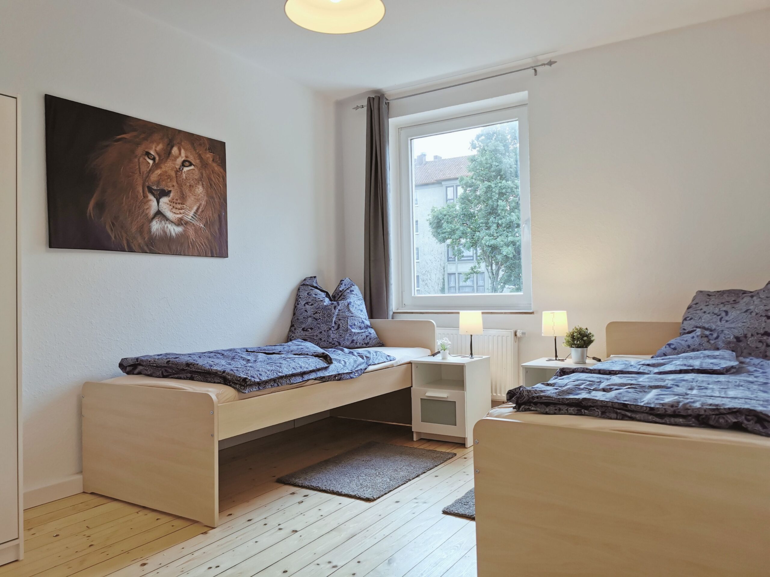 Monteurzimmer Bielefeld Schlafraum