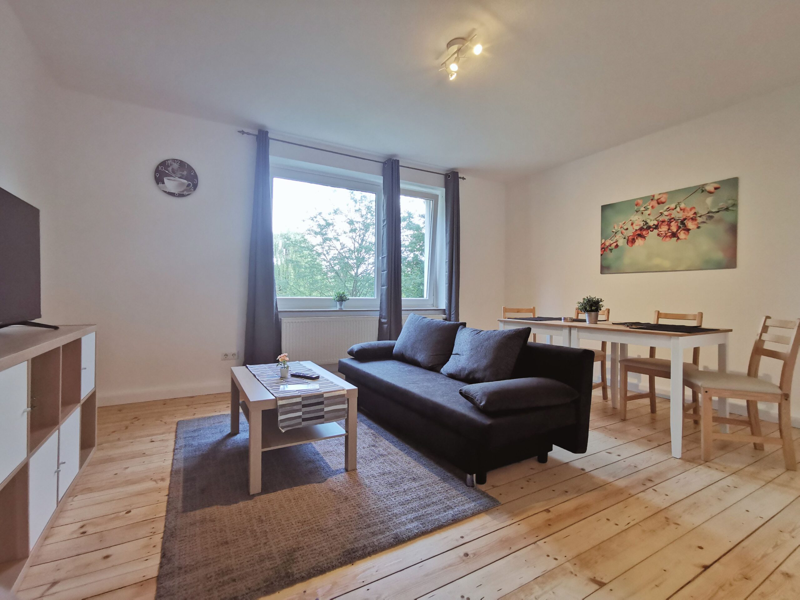 Monteurzimmer Bielefeld Wohnbereich