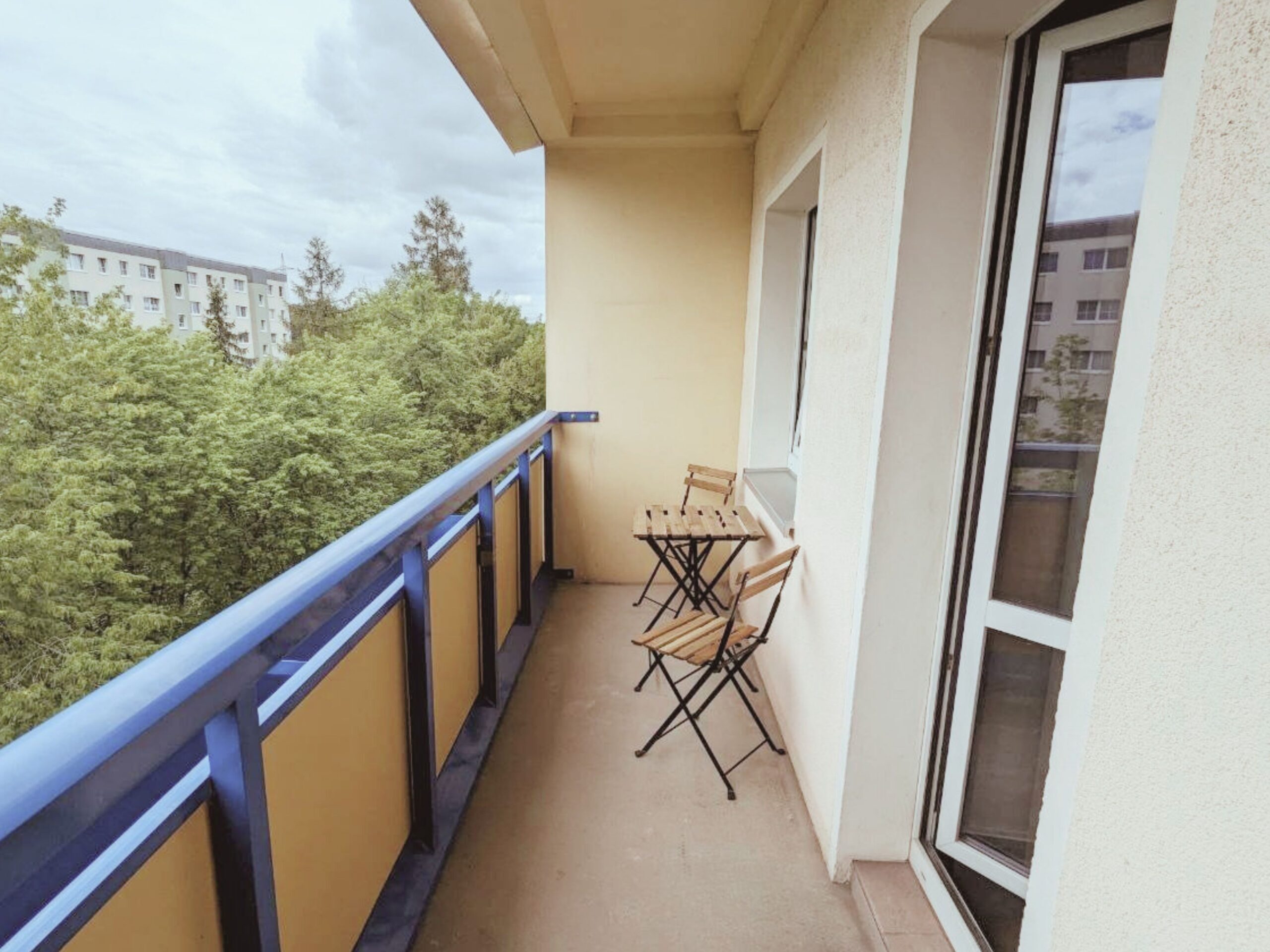 Monteurzimmer Dresden Balkon