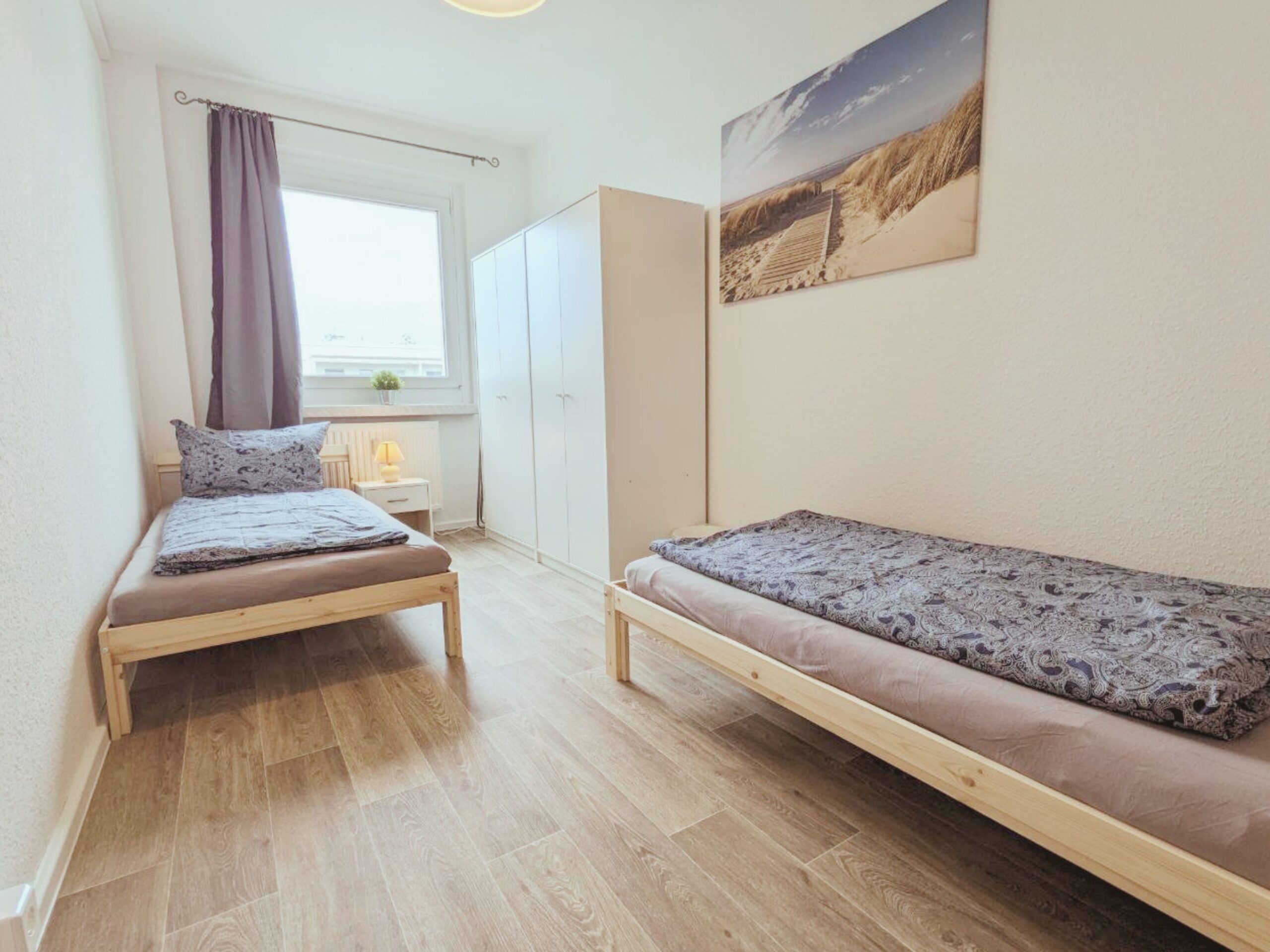 Monteurzimmer Dresden Schlafraum