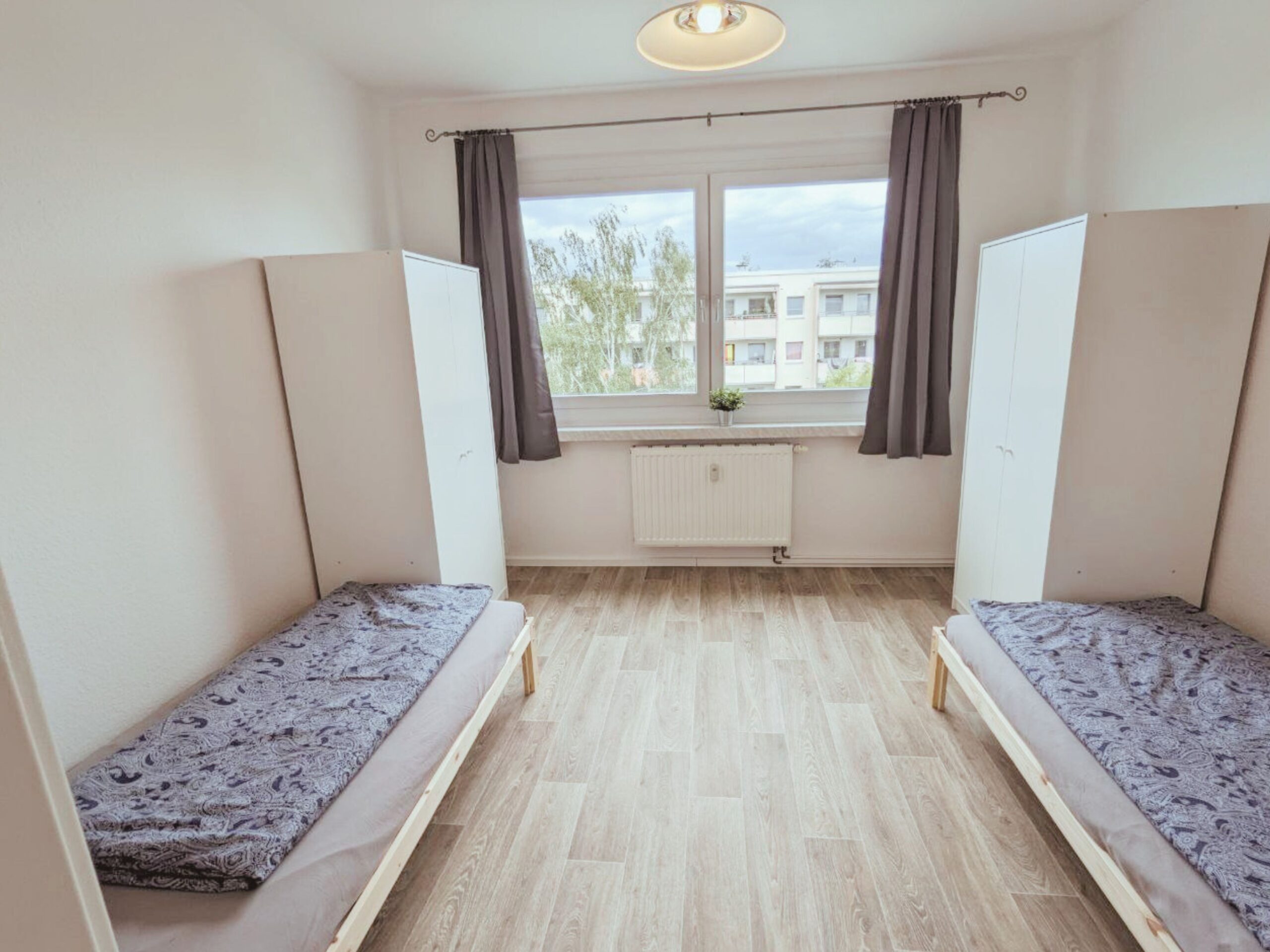 Monteurzimmer Dresden Schlafraum