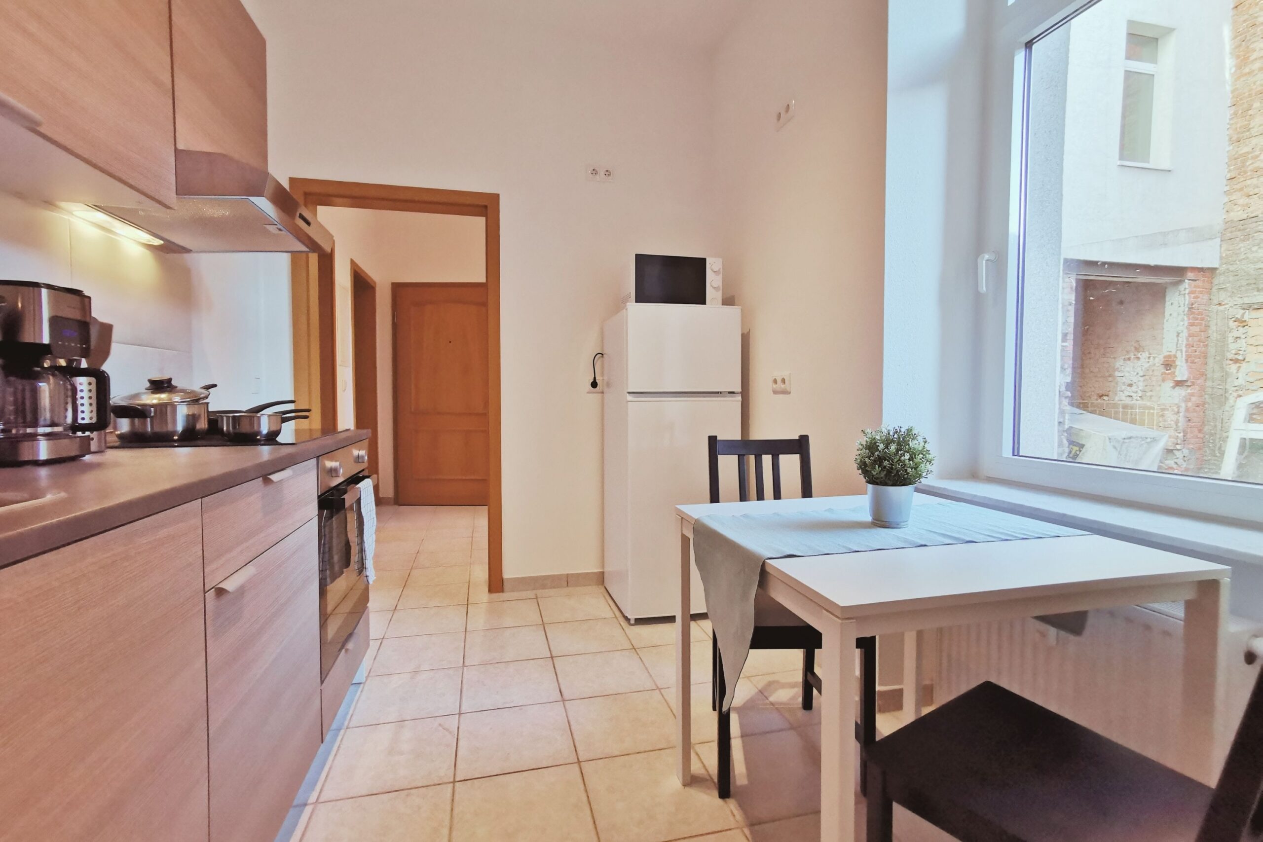 Monteurzimmer Erfurt Küche