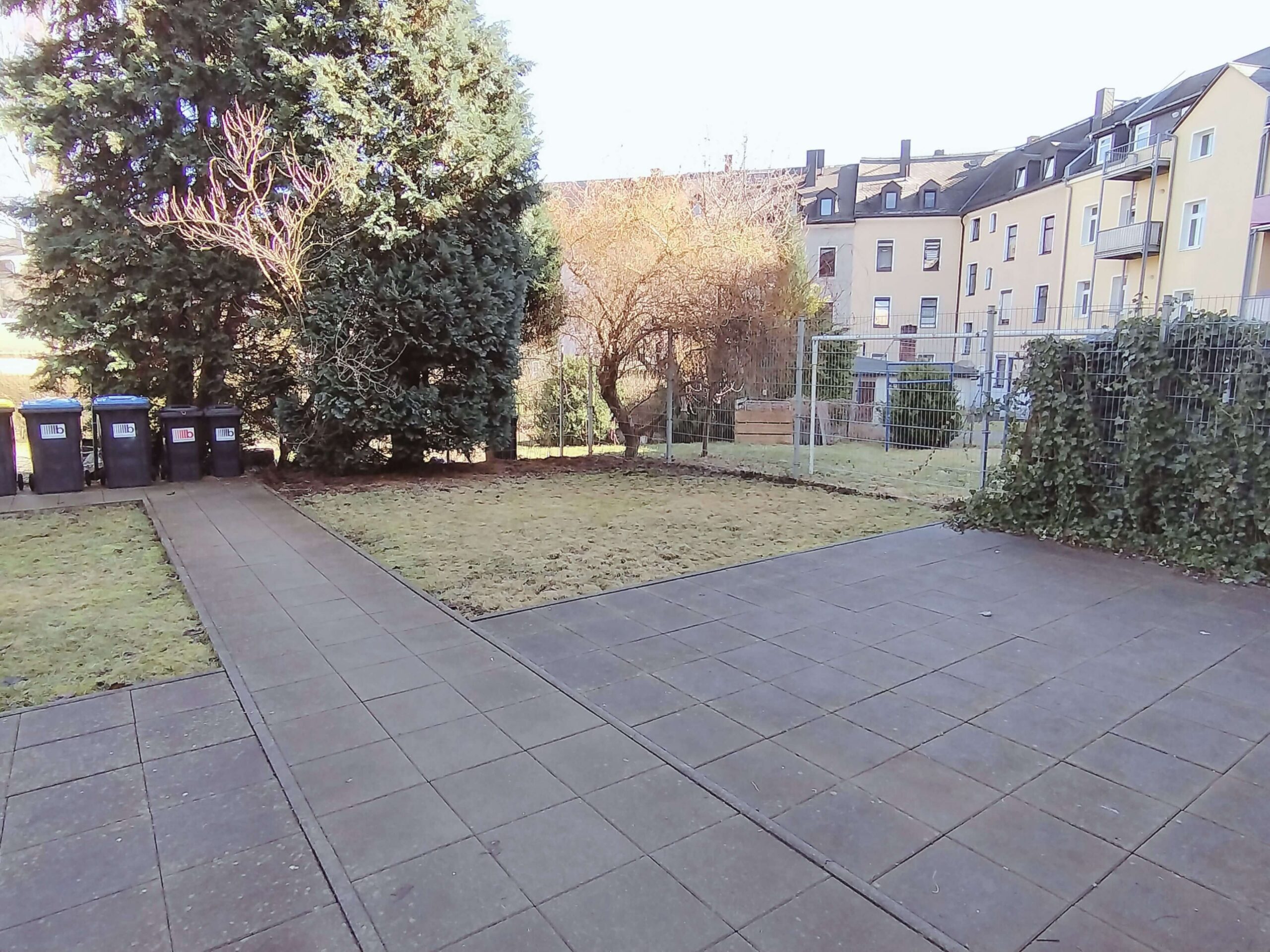 Monteurzimmer Freiberg Innenhof