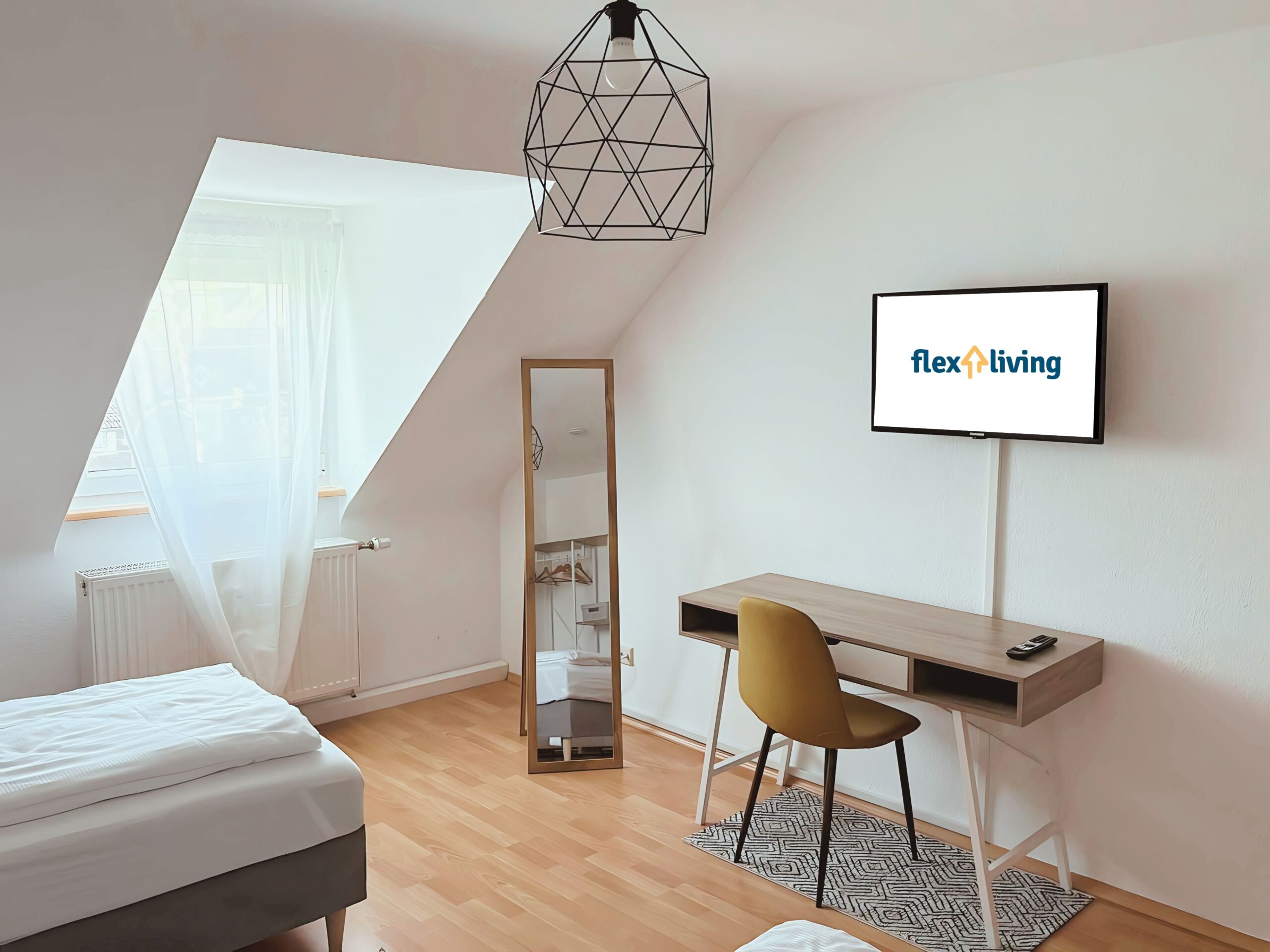 Monteurzimmer Karlsruhe Schlafraum