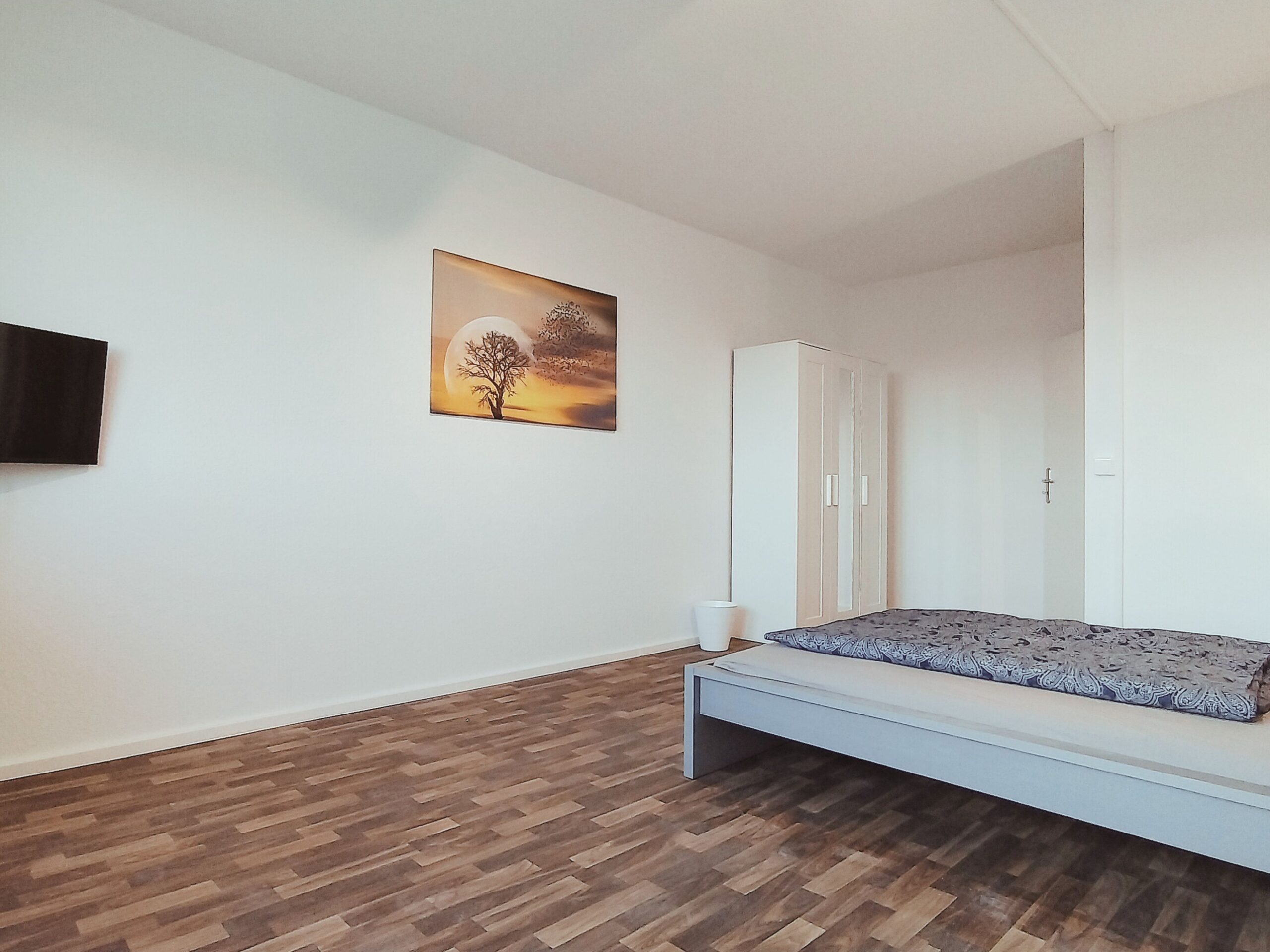 Monteurzimmer Leipzig Schlafraum