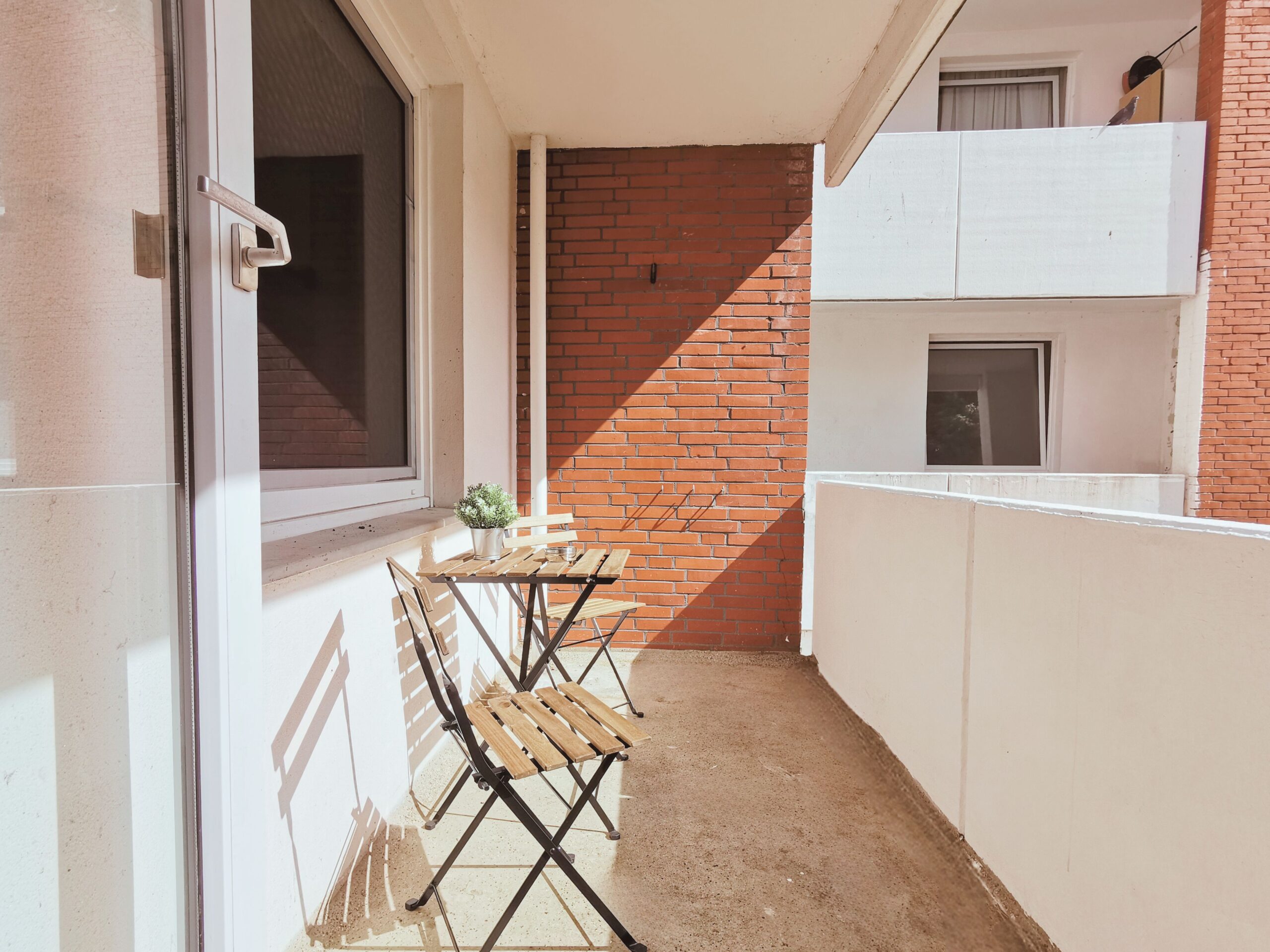 Monteurzimmer Cuxhaven Balkon