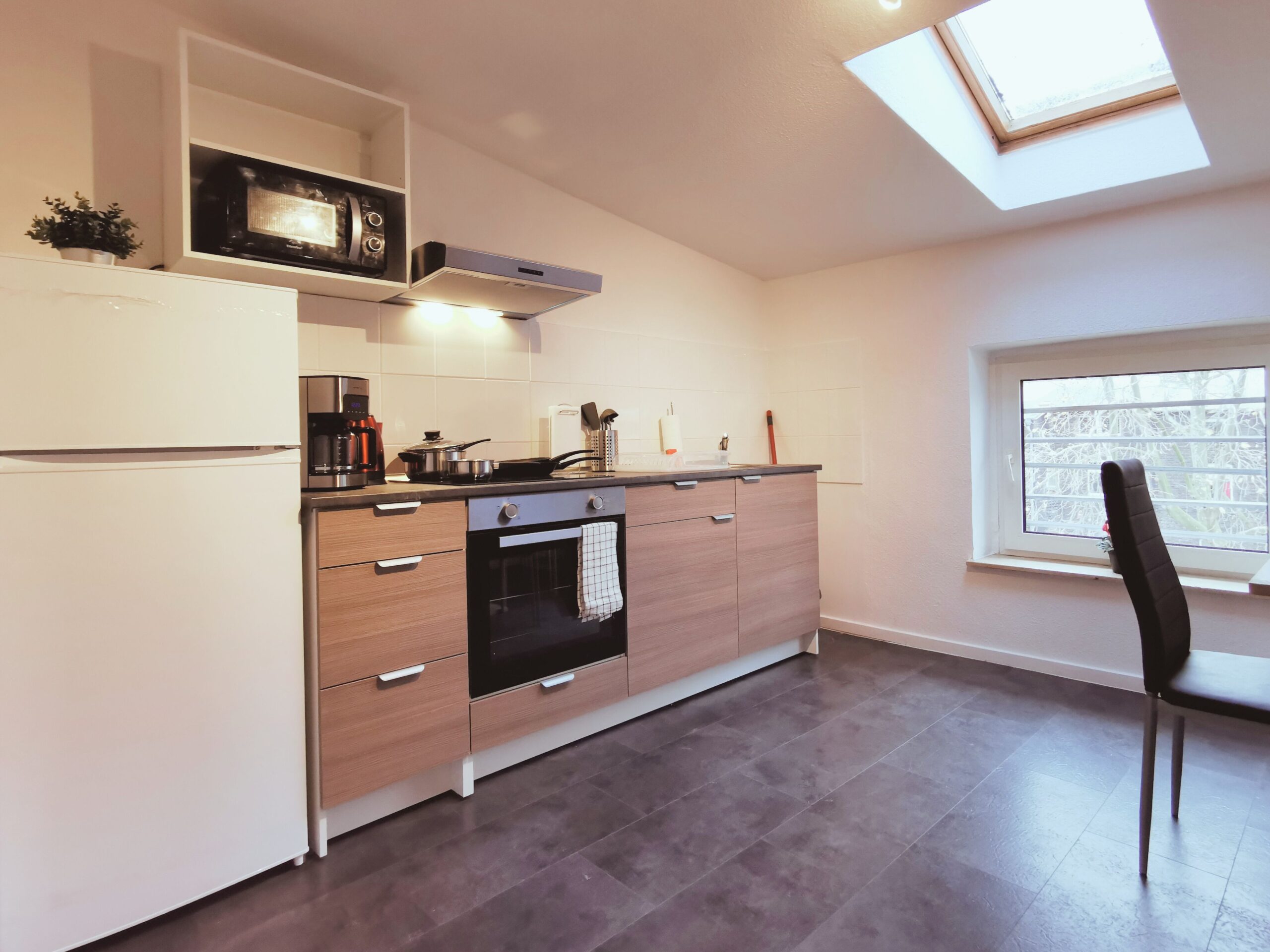 Monteurzimmer Duisburg Küche