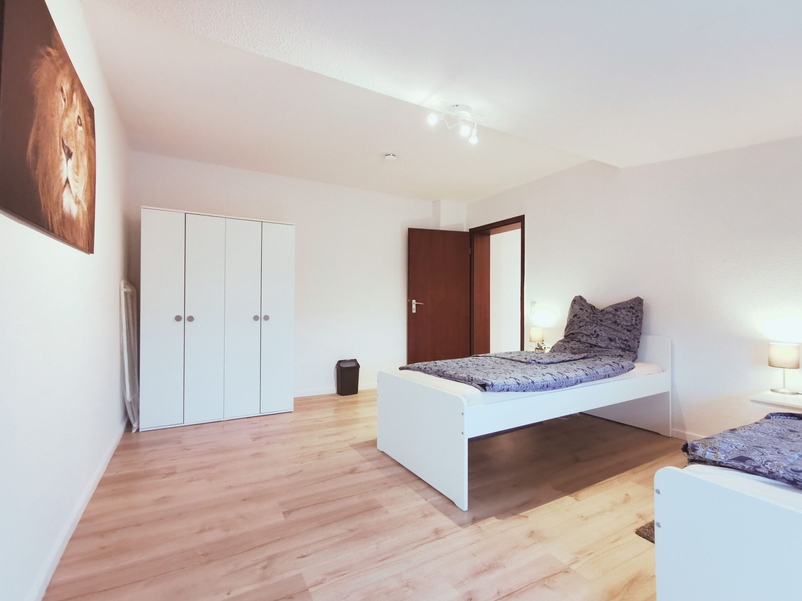 Monteurzimmer Duisburg Schlafraum