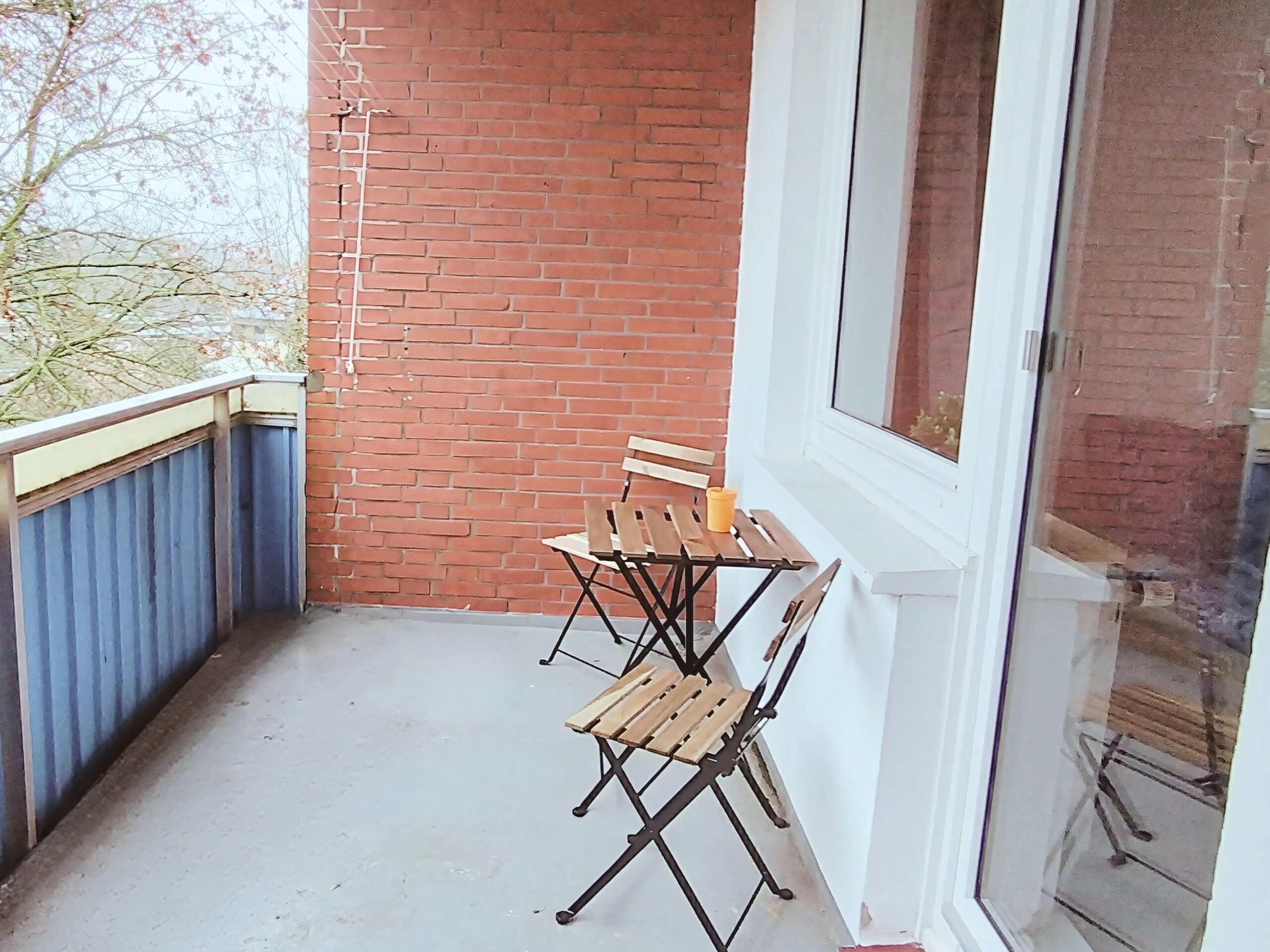 Monteurzimmer Emden Balkon