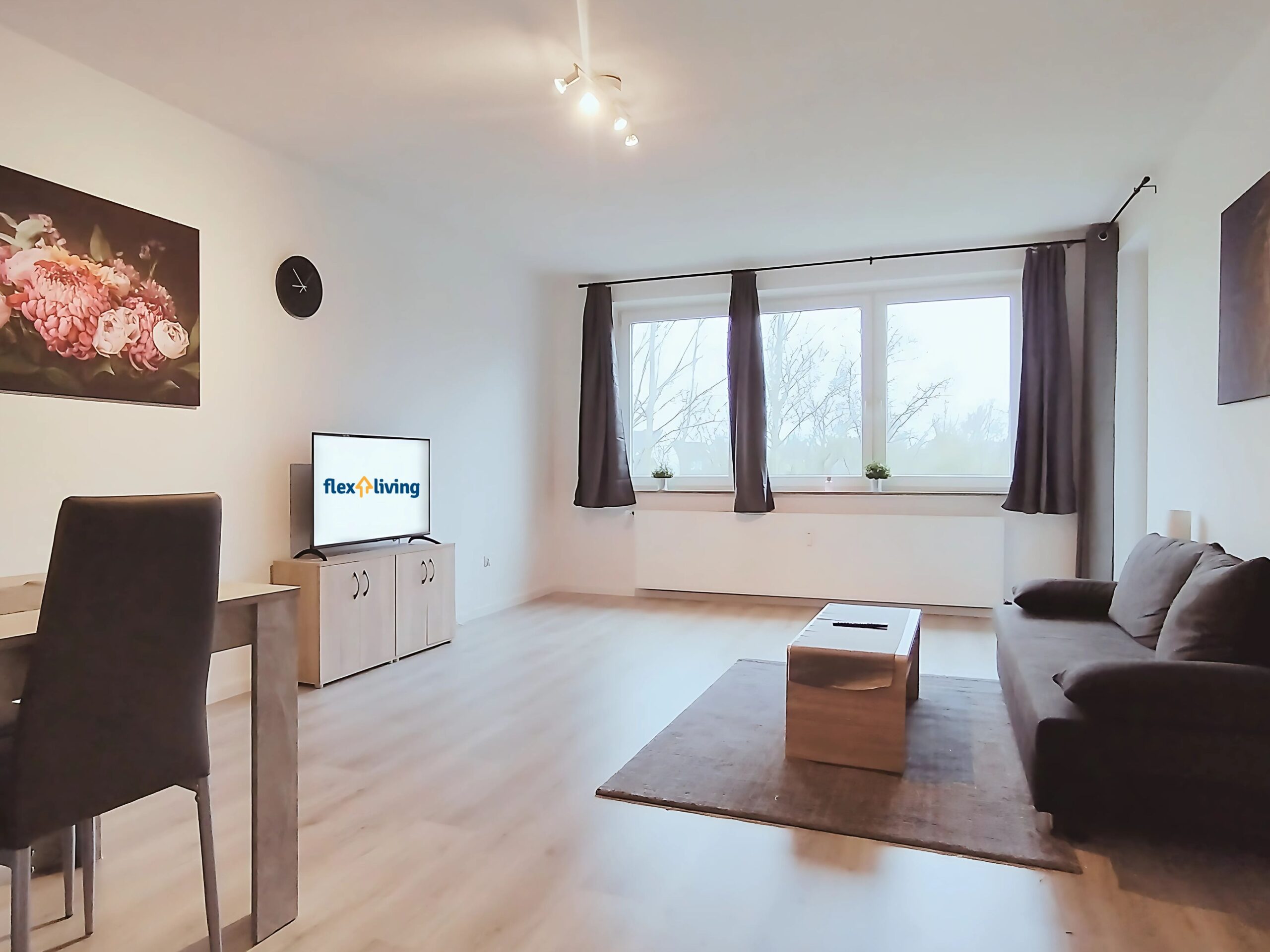 Monteurzimmer Emden Wohnbereich