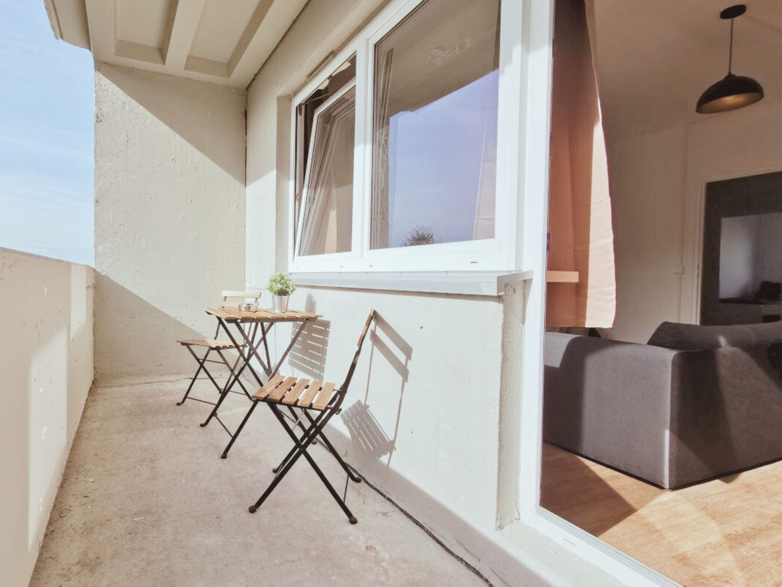 Monteurzimmer Neubrandenburg Balkon