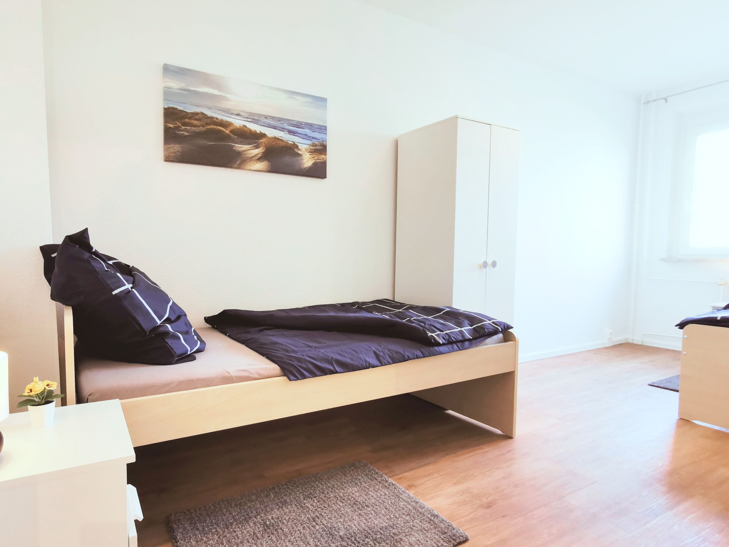 Monteurzimmer Neubrandenburg Schlafraum