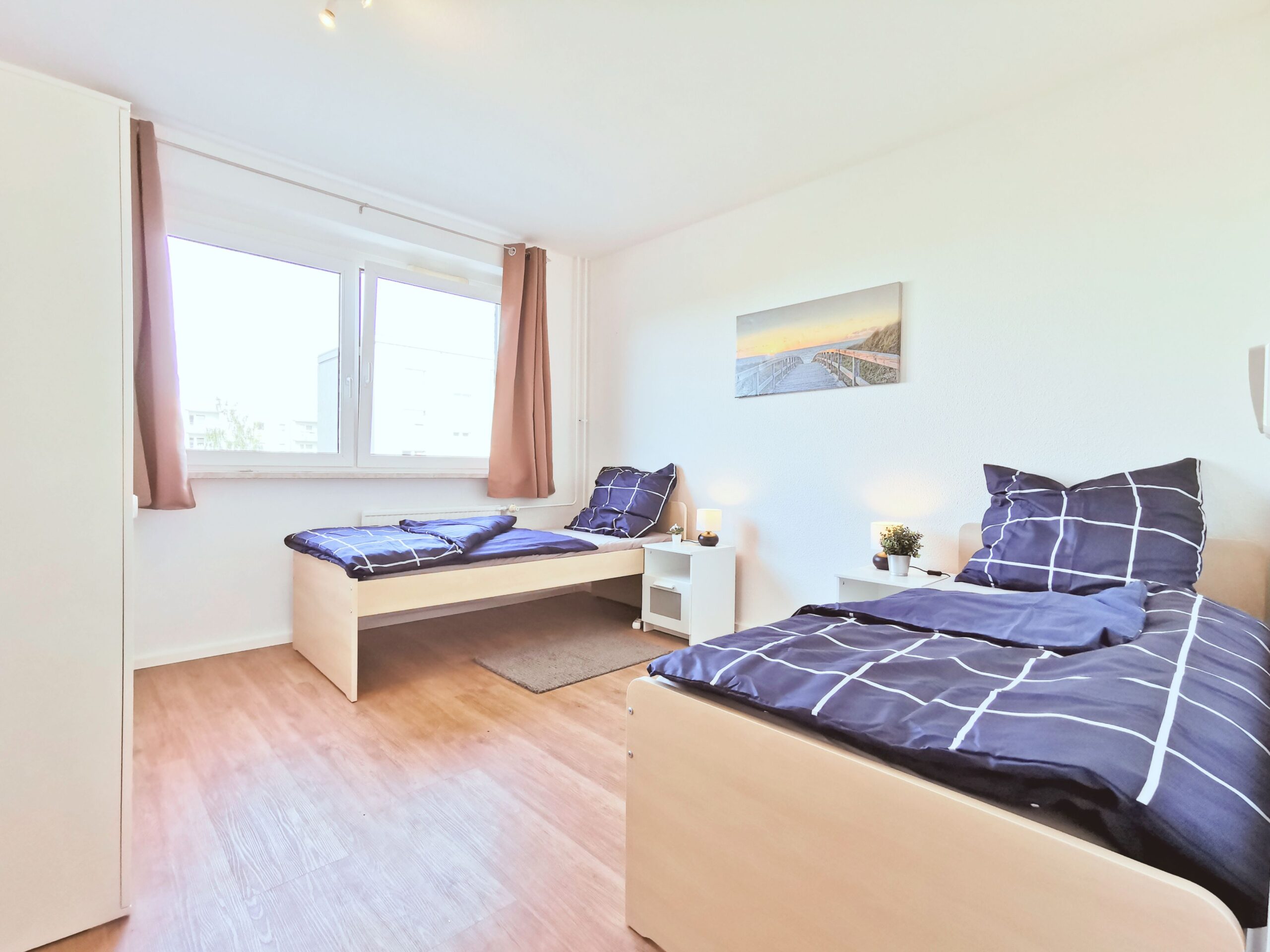 Monteurzimmer Neubrandenburg Schlafraum