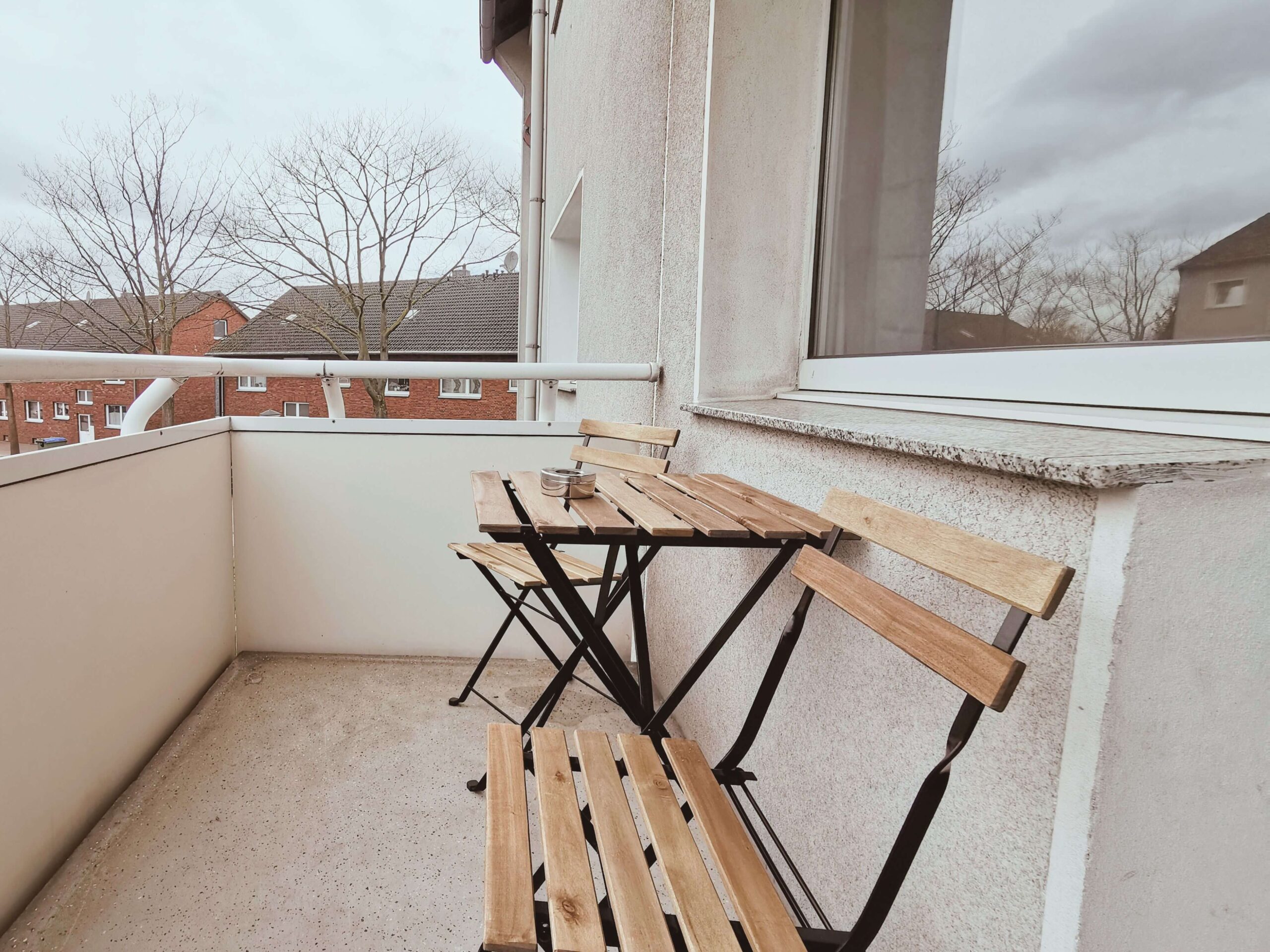 Monteurzimmer Oberhausen Balkon