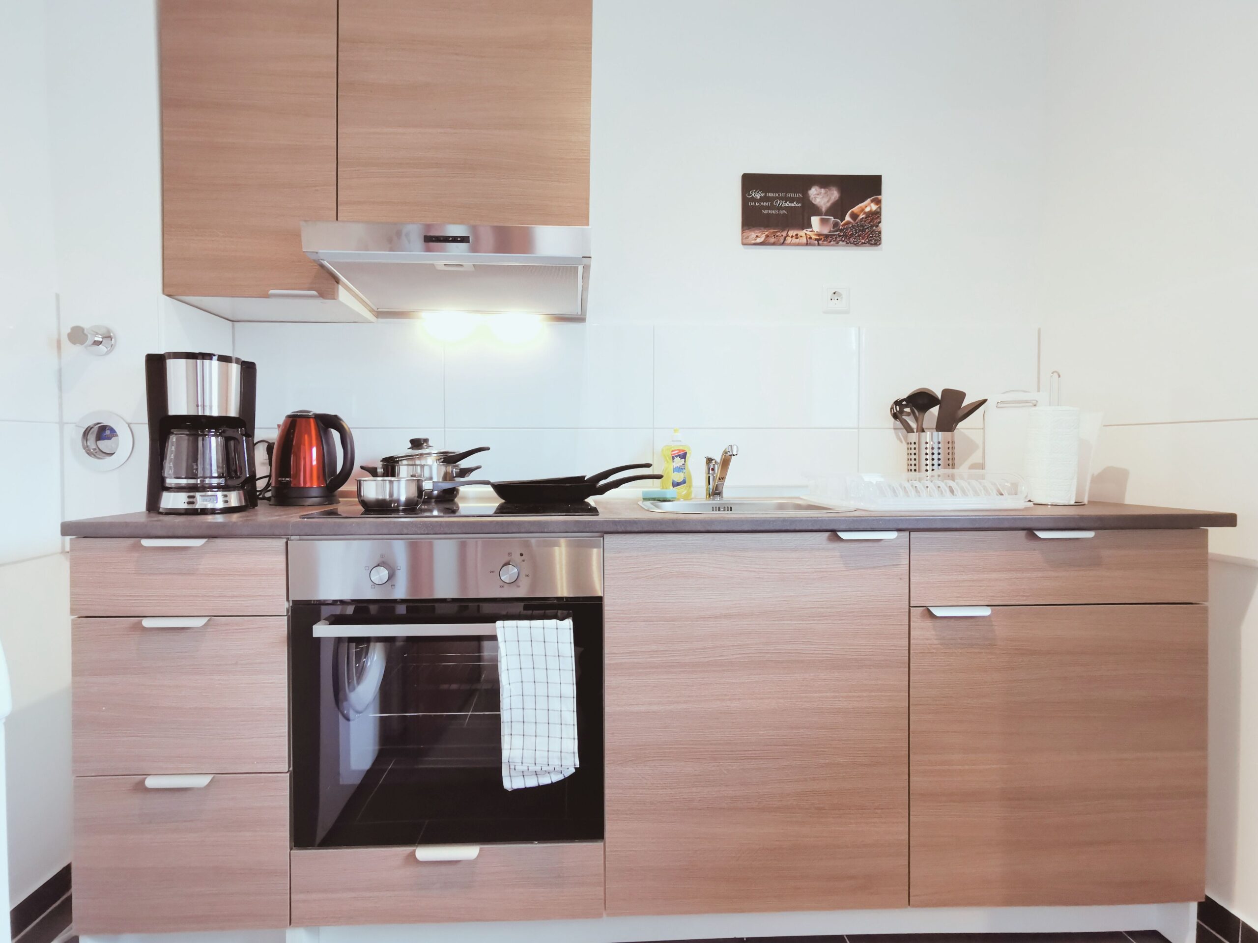 Monteurzimmer Oberhausen Küche