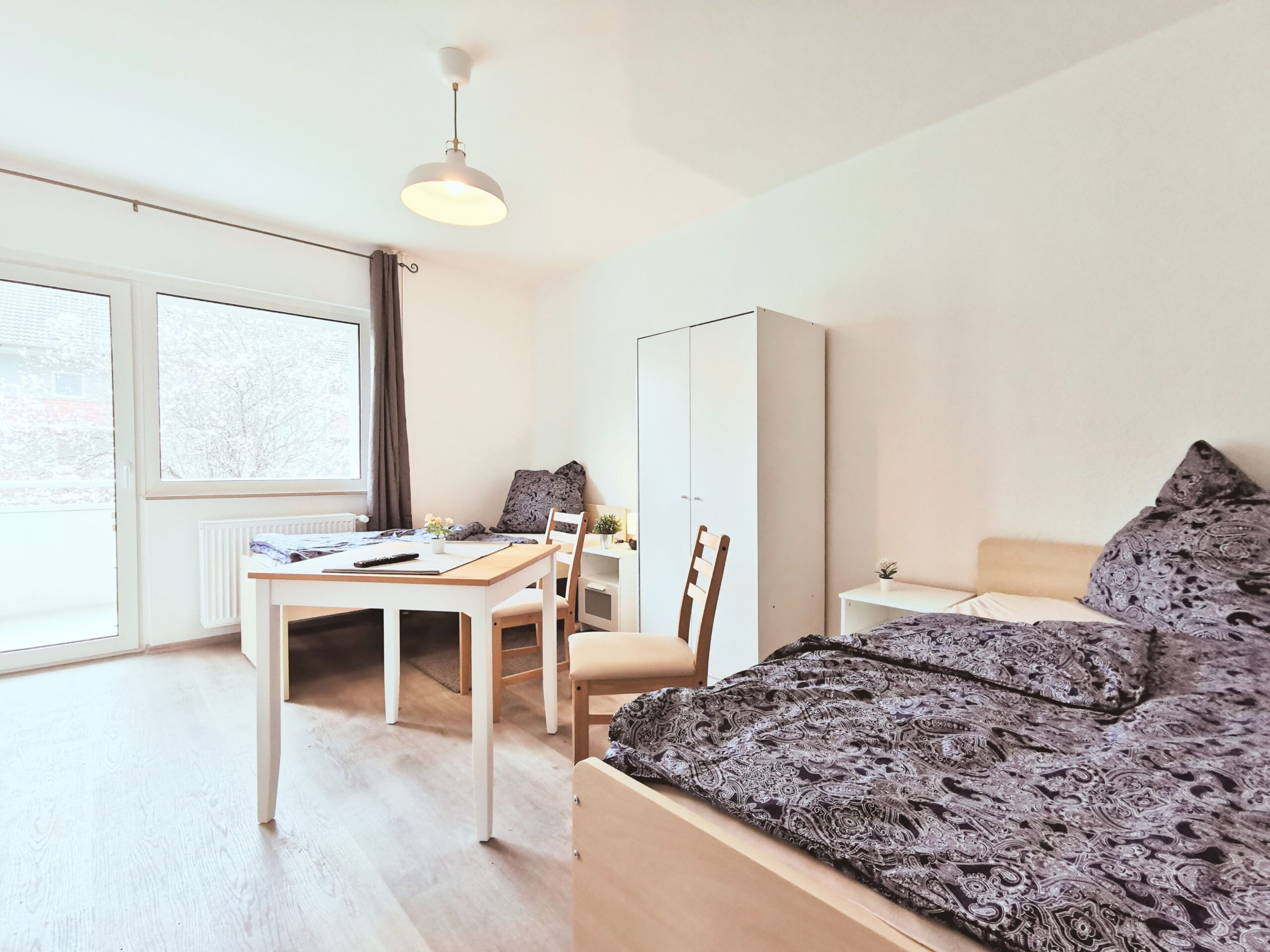 Monteurzimmer Oberhausen Schlafraum