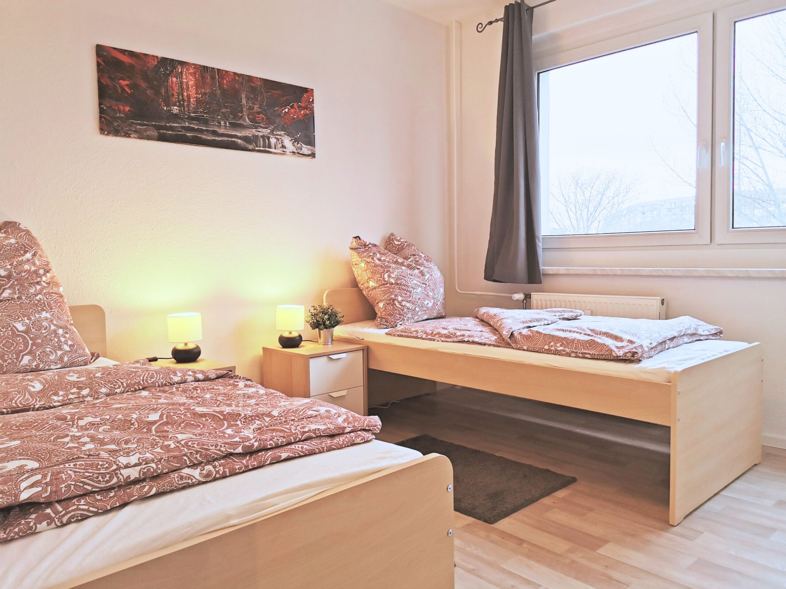 Monteurzimmer Plauen Schlafraum