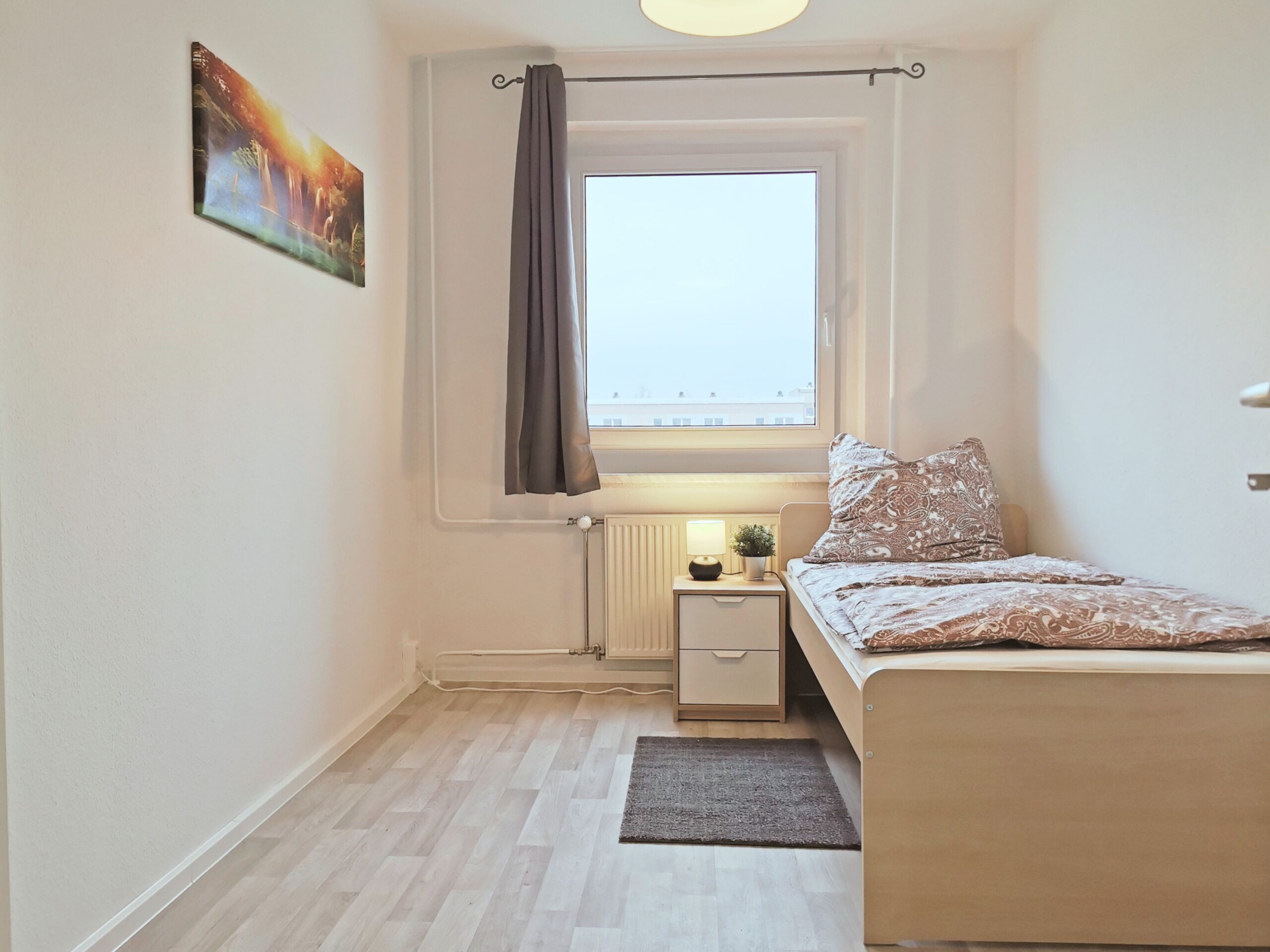 Monteurzimmer Plauen Schlafraum