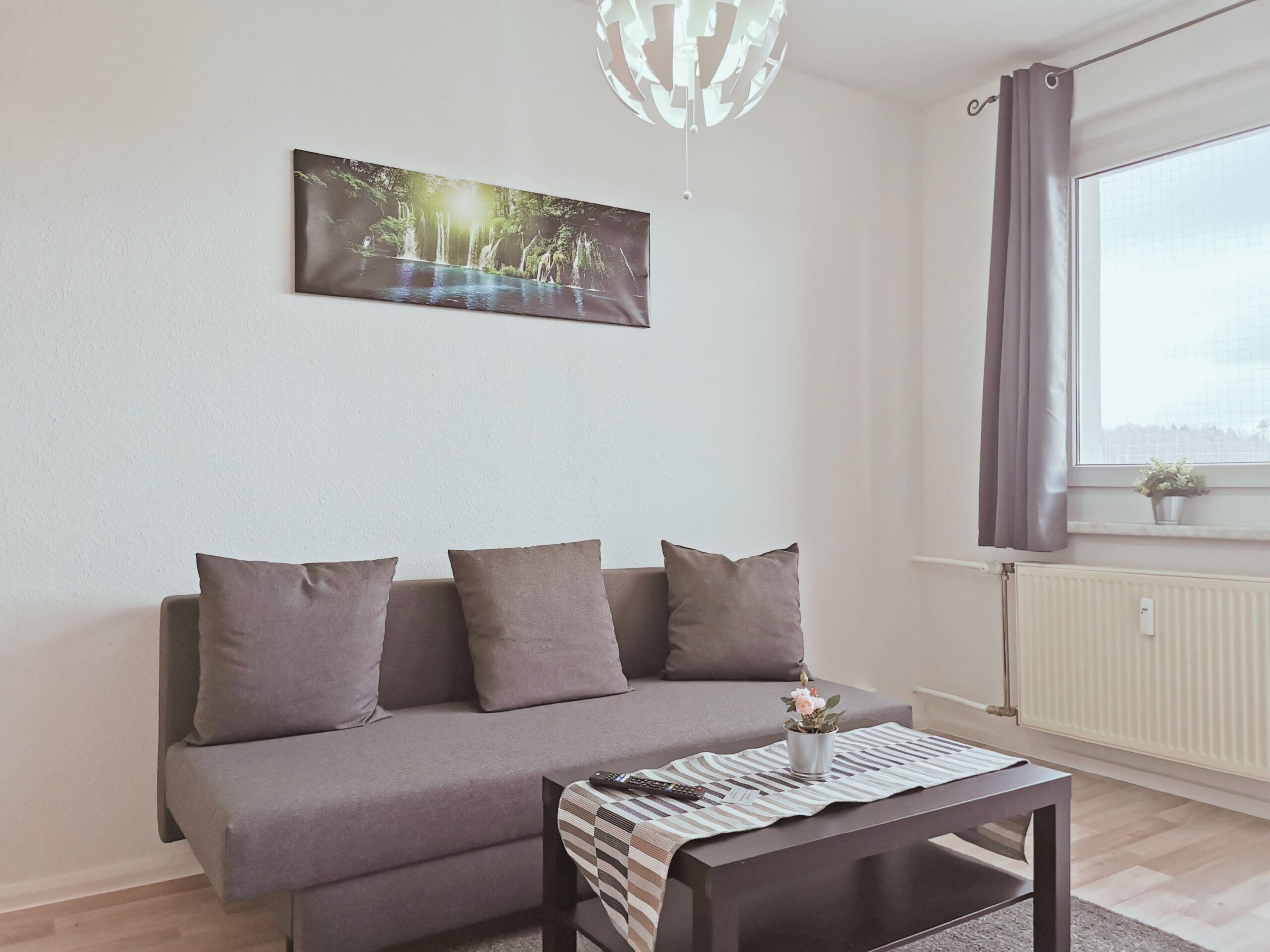 Monteurzimmer Plauen Wohnbereich