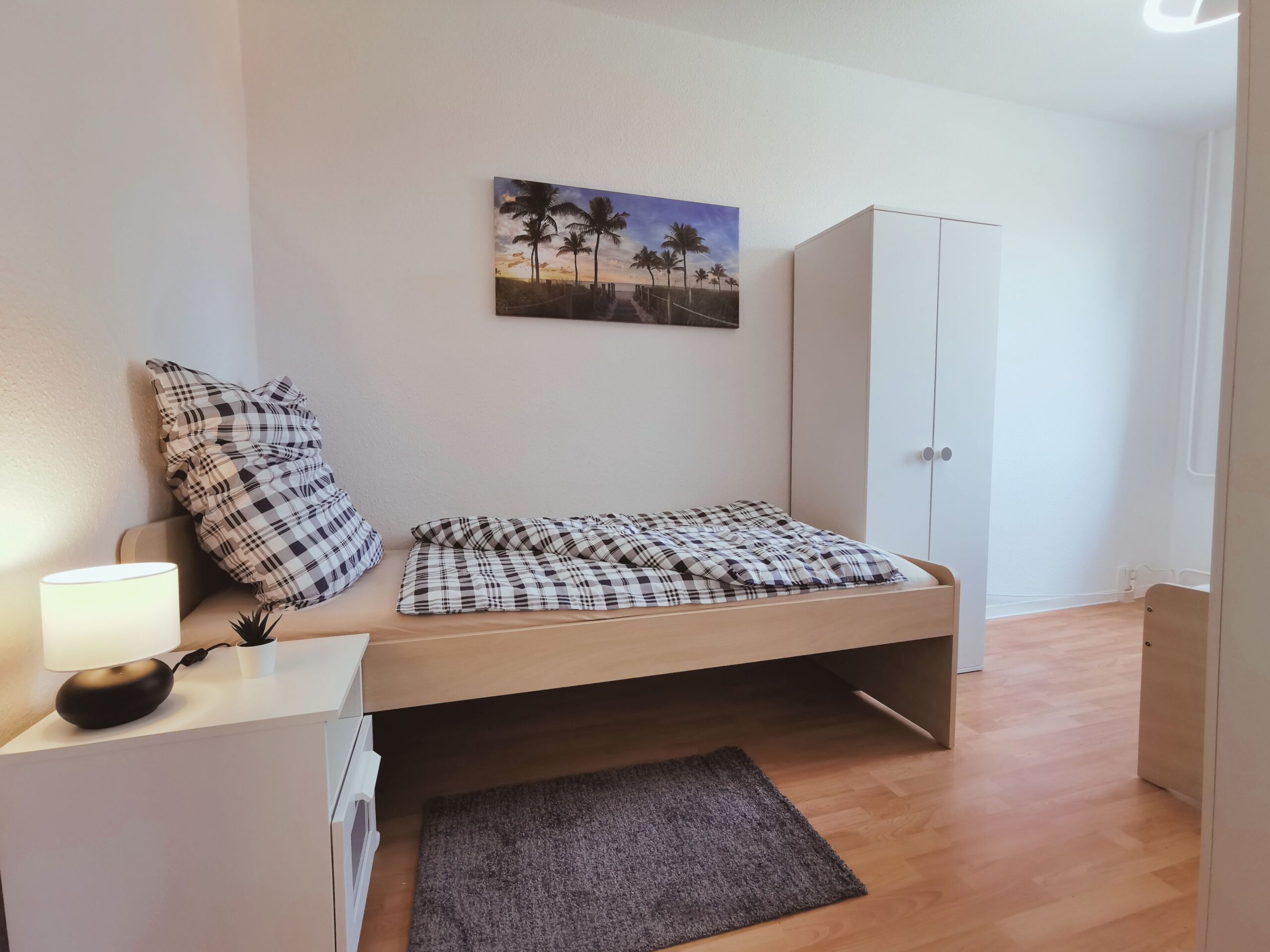 Monteurzimmer Rostock Schlafraum