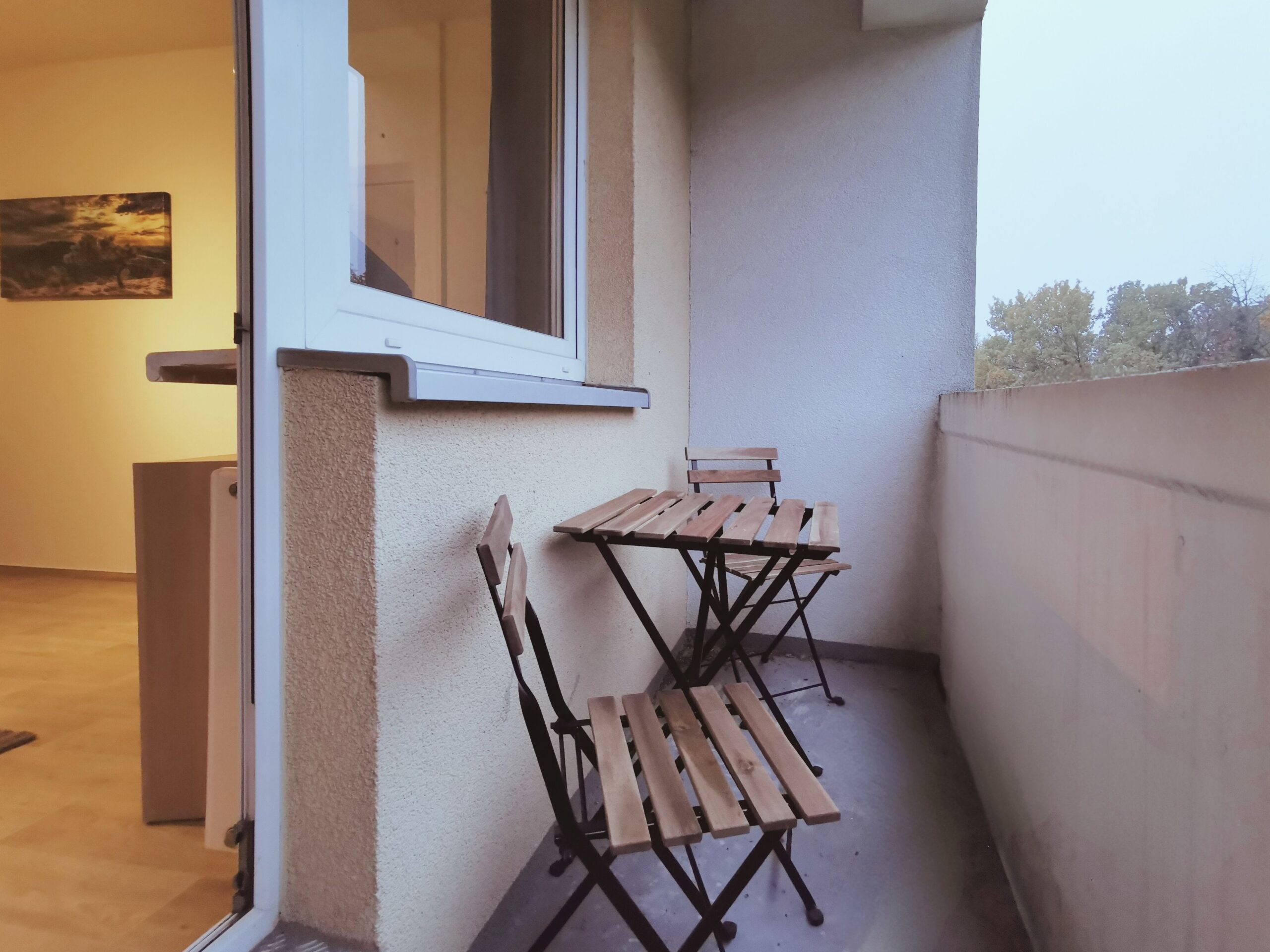 Monteurzimmer Schwerin Balkon