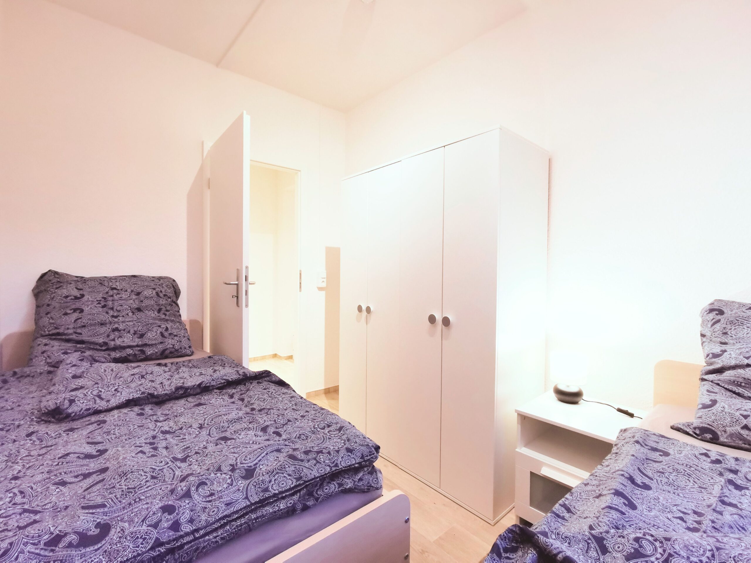 Monteurzimmer Schwerin Schlafraum