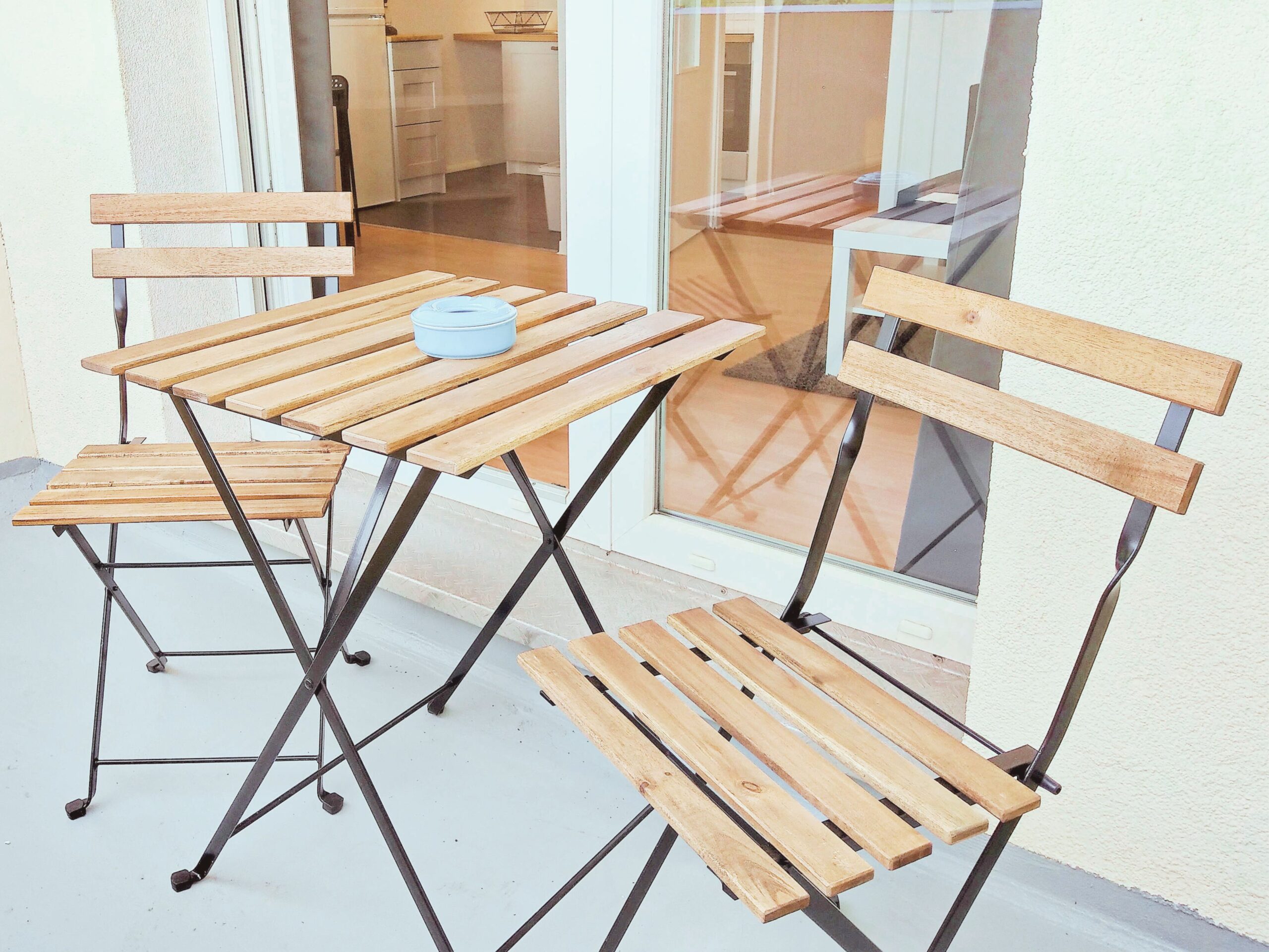 Monteurzimmer Spremberg Balkon