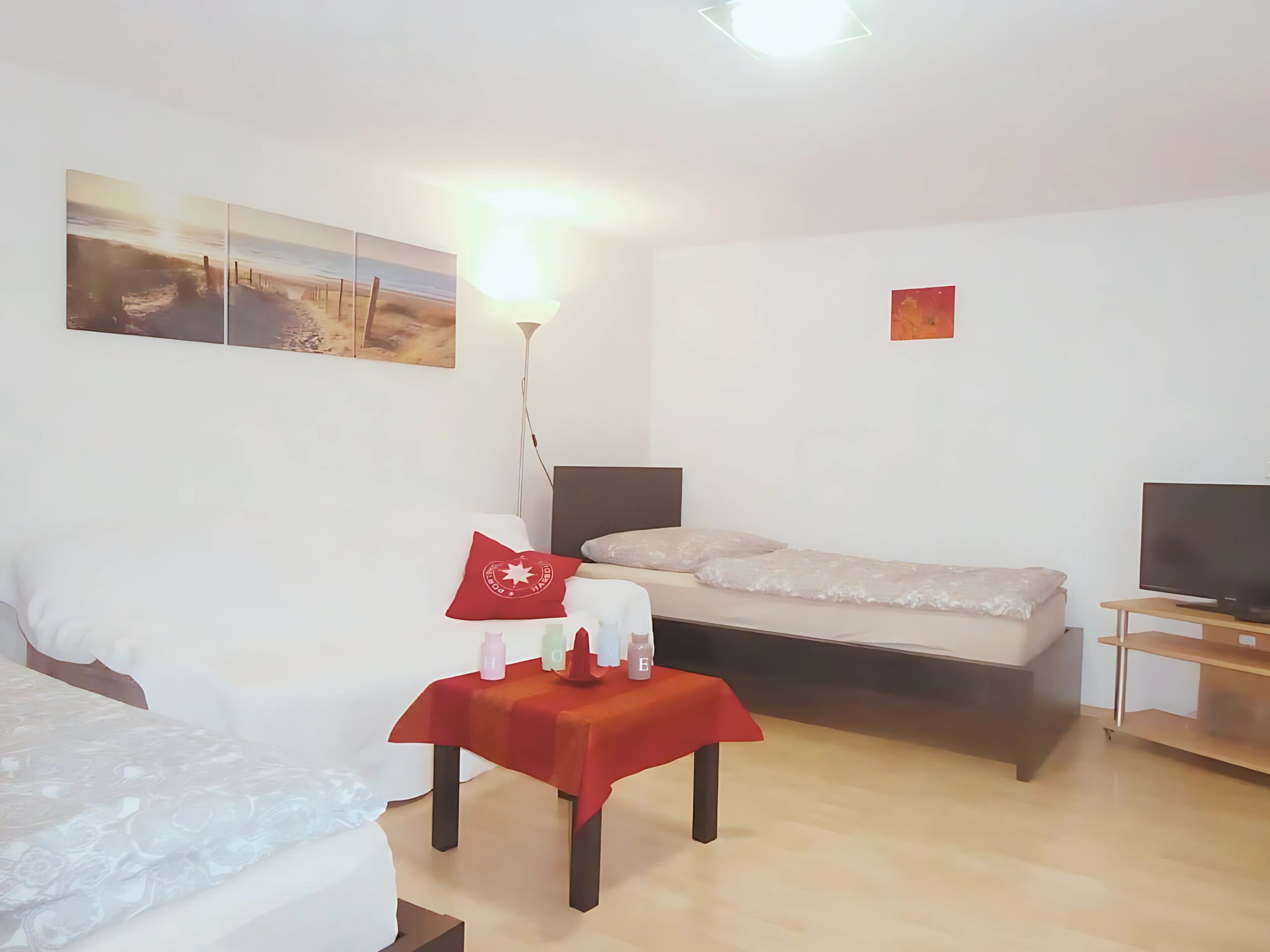 Monteurzimmer Wiesbaden Schlafraum