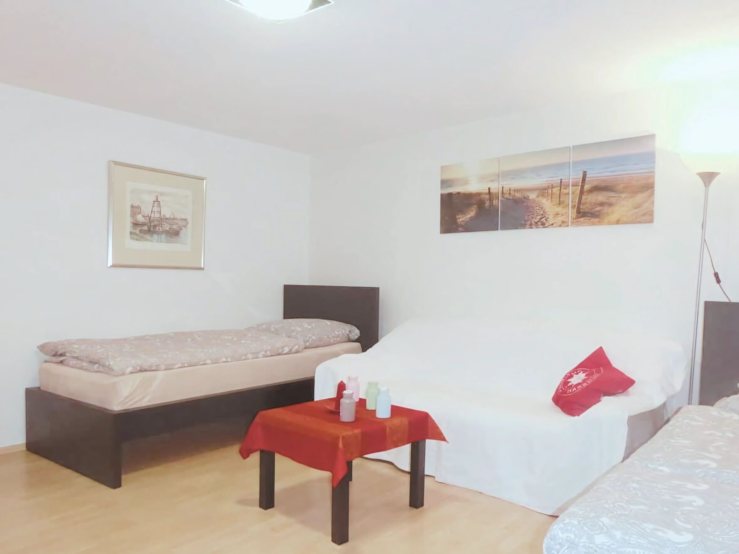 Monteurzimmer Wiesbaden Schlafraum