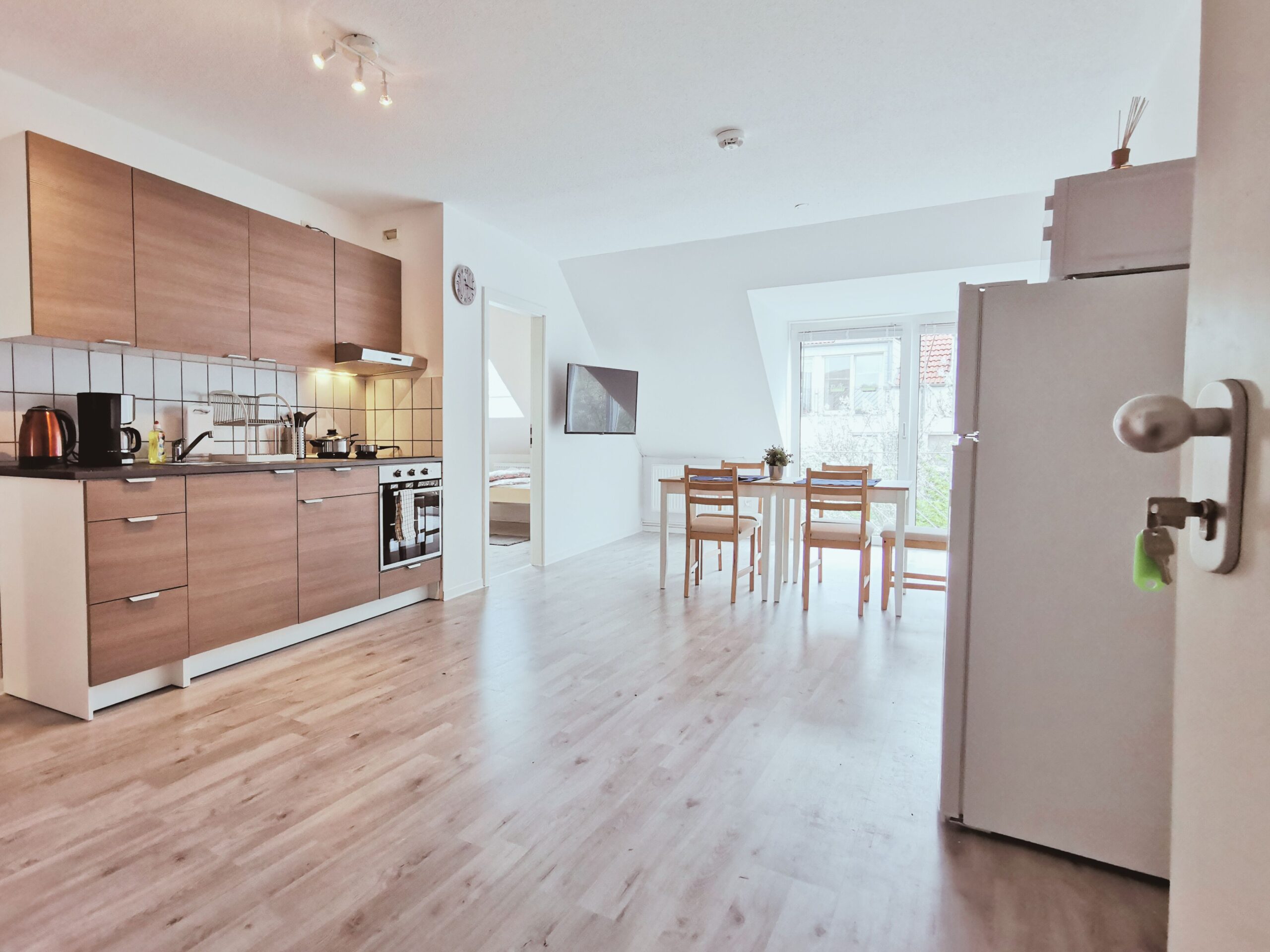 Monteurzimmer Wolfsburg Küche