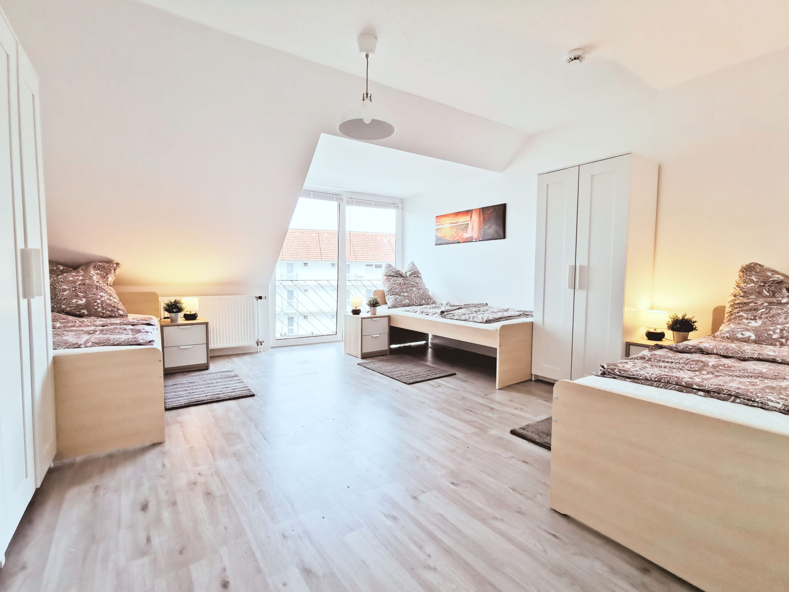 Monteurzimmer Wolfsburg Schlafraum