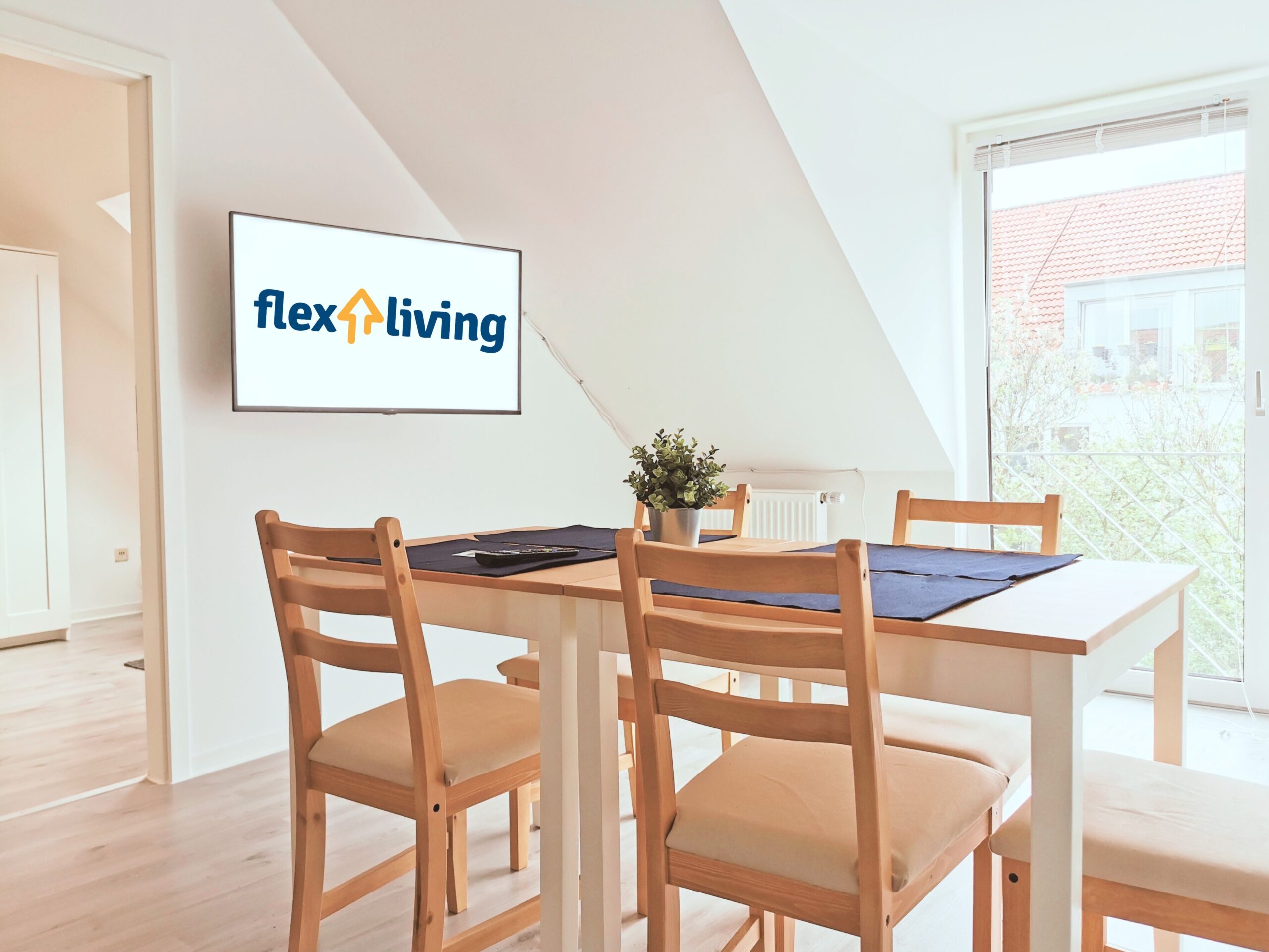 Monteurzimmer Wolfsburg Essbereich