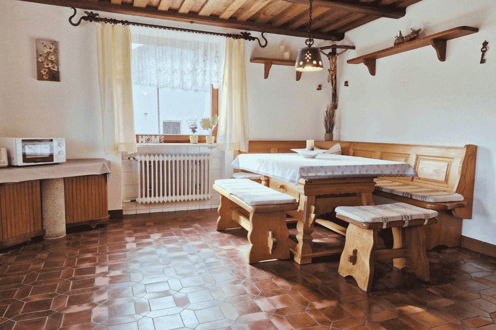 Monteurzimmer Aham Küche